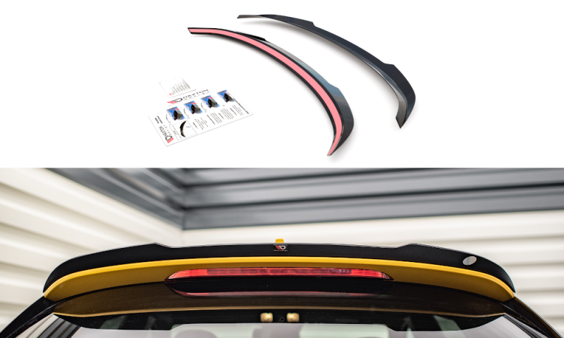 Maxton Spoiler CAP für Kia XCeed Mk1 schwarz Hochglanz KI-XCEED-1-CAP1-G