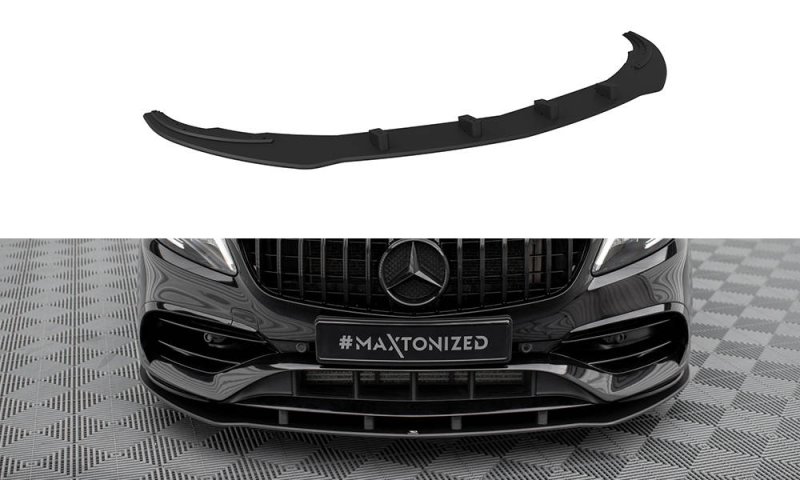 Maxton Street Pro Front Ansatz Mercedes-Benz A AMG-Line W176 Facelift MEA176FAMGLINECNC-FD1B