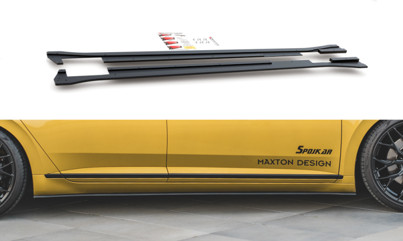 Maxton Racing Seitenschweller Ansatz für Volkswagen Arteon R-Line VWAR1RLINECNC-SD1B