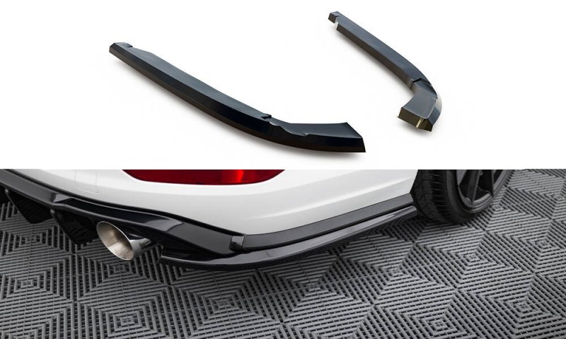 Maxton Heck Ansatz Flaps Diffusor VW Jetta GLI Mk7 schwarz Hochglanz VW-JE-7-GLI-RSD1-G