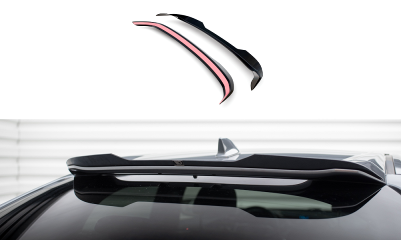 Maxton Höher Spoiler CAP für Honda Civic Sport Mk 10 schwarz Hochglanz HO-CI-10-SPORT-CAP1-G