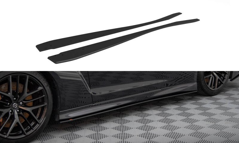 Maxton Street Pro Seitenschweller Ansatz Nissan GTR R35 Facelift NIGTR4F3CNC-SD1B
