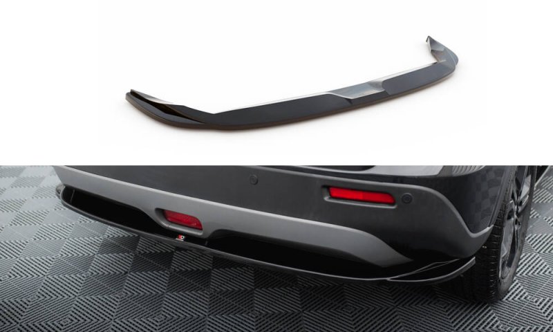 Maxton Mittlerer Cup Diffusor Heck Ansatz Suzuki Vitara S Mk2 schwarz Hochglanz SZ-VI-3-S-RD1-G