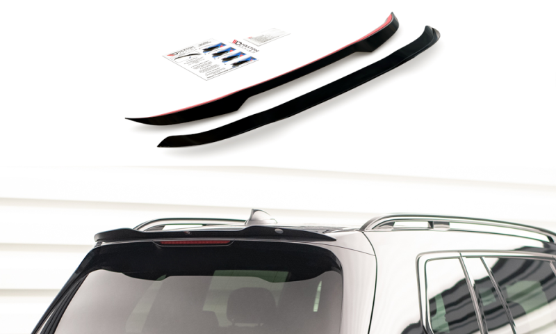 Maxton Spoiler CAP für BMW X7 M G07 schwarz Hochglanz BM-X7-07-M-CAP1-G