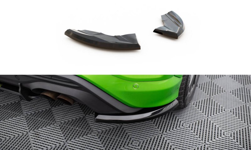 Maxton Heck Ansatz Flaps Diffusor Ford Puma ST Mk1 schwarz Hochglanz FO-PU-1-ST-RSD1-G