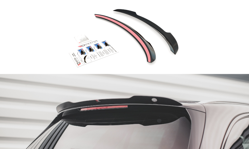 Maxton Spoiler CAP für Mercedes-Benz E Kombi W213 schwarz Hochglanz ME-E-213-ES-CAP1-G