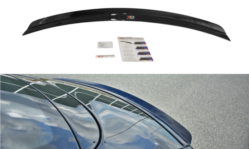 Maxton Spoiler CAP für BENTLEY CONTINENTAL GT schwarz Hochglanz BE-CO-GT-1-CAP1-G