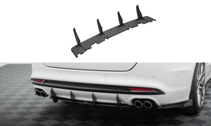 Maxton Street Pro Heckschürze Ford Mondeo Sport Mk5 Facelift / Fusion Sport Mk2 Facelift FOMO5FSPORTCNC-RS1B
