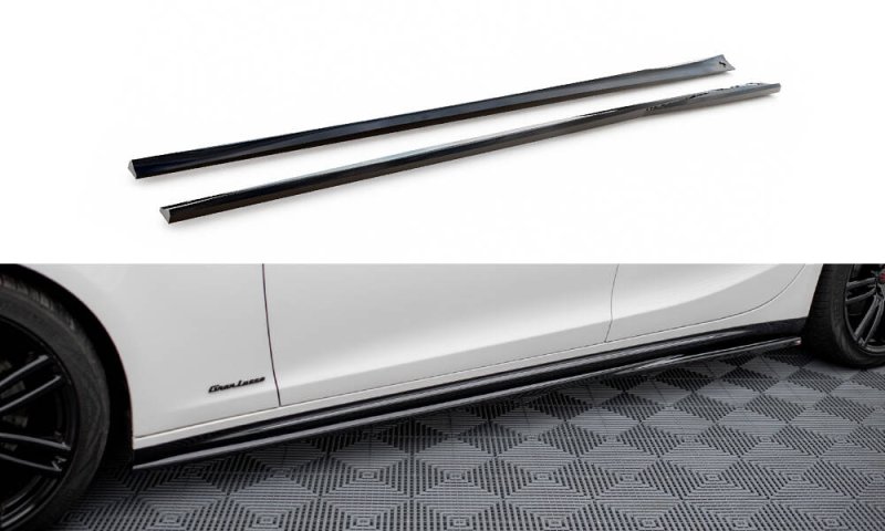 Maxton Seitenschweller Ansatz Maserati Ghibli Mk3 Facelift schwarz Hochglanz MA-GH-1F-SD1-G