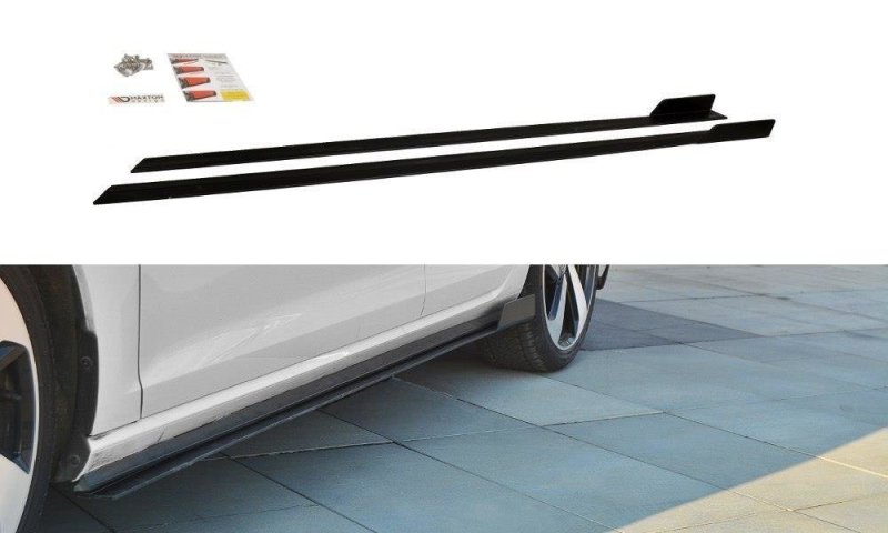 Maxton Racing Seitenschweller Ansatz VW GOLF 7 GTI Facelift VW-GO-7F-GTI-CNC-SD1