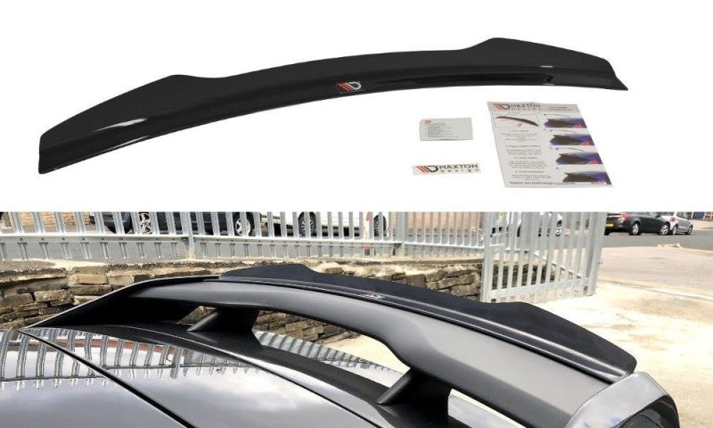 Maxton Spoiler CAP V.2 für Ford Focus RS Mk3 schwarz Hochglanz FO-FO-3-RS-CAP2-G