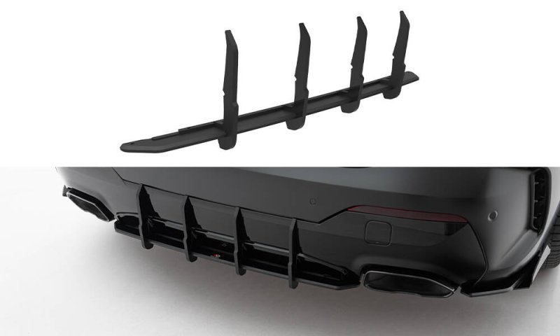 Maxton Street Pro Heckschürze BMW M440i G22 / G23 / G22 Facelift / G23 Facelift BM4G22MPACKCNC-RS2B