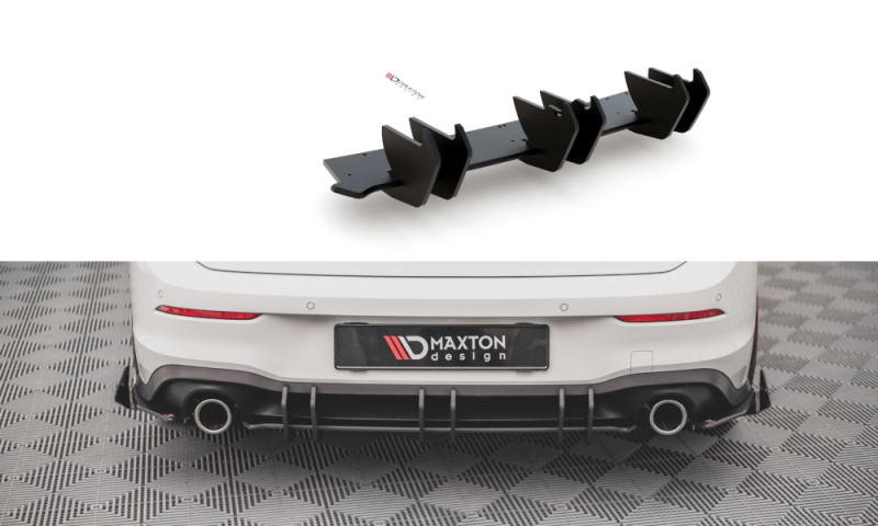 Maxton Racing Heckschürze V.2 für Volkswagen Golf 8 GTI  VWGO8GTICNC-RS2B