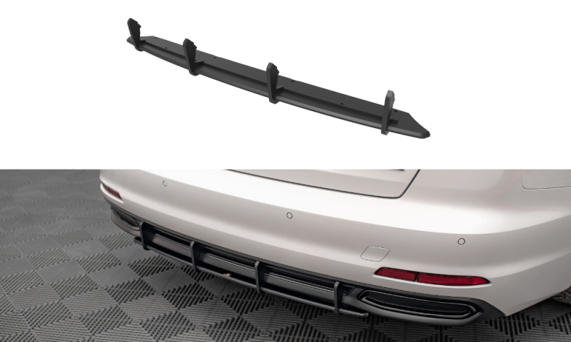 Maxton Street Pro Heckschürze für Audi A6 C8 AUA6C8CNC-RS1B