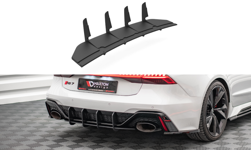 Maxton Street Pro Heckschürze für Audi RS7 C8 / RS6 C8 AURS7C8CNC-RS1B