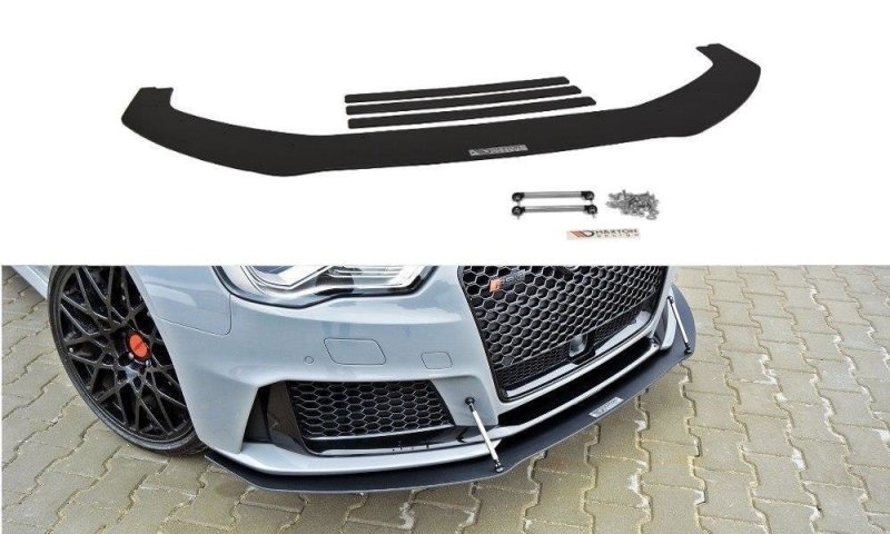 Maxton Front Sport Diffusor Audi RS3 8V Sportback AU-RS3-8V-CNC-FD1