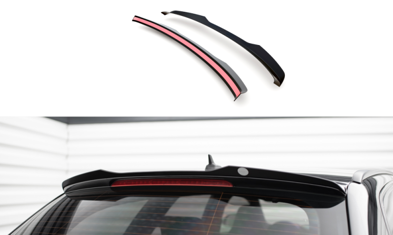 Maxton Spoiler CAP für Audi RS6 Avant C6 schwarz Hochglanz AU-RS6-C6-CAP1-G