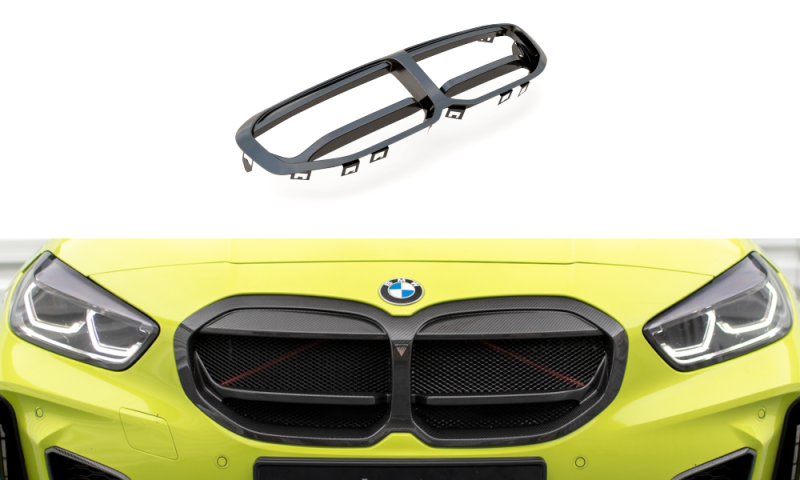 Maxton Carbon Fiber Front Grill BMW 1er F40 M-Paket/ M135i CF-BM-1-40-M-G1-245-P