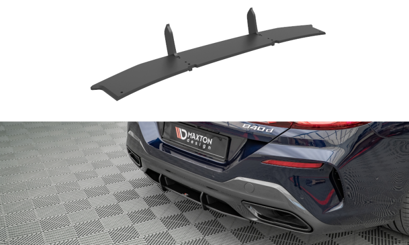 Maxton Street Pro Heckschürze für BMW 8 Gran Coupe M-Paket G16 BMM850G16GCCNC-RS1B