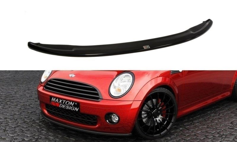 Maxton Front Ansatz für MINI COOPER schwarz Hochglanz MC-1F-FD1-G