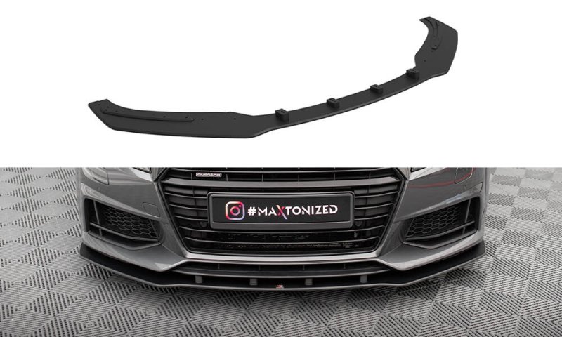 Maxton Street Pro Front Ansatz Audi TT S / S-Line 8S AUTT3SLINECNC-FD1B