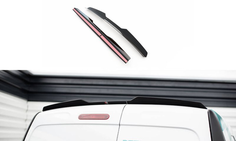 Maxton Spoiler CAP Abrisskante Mercedes-Benz Citan Mk1 schwarz Hochglanz ME-CI-1-CAP1-G