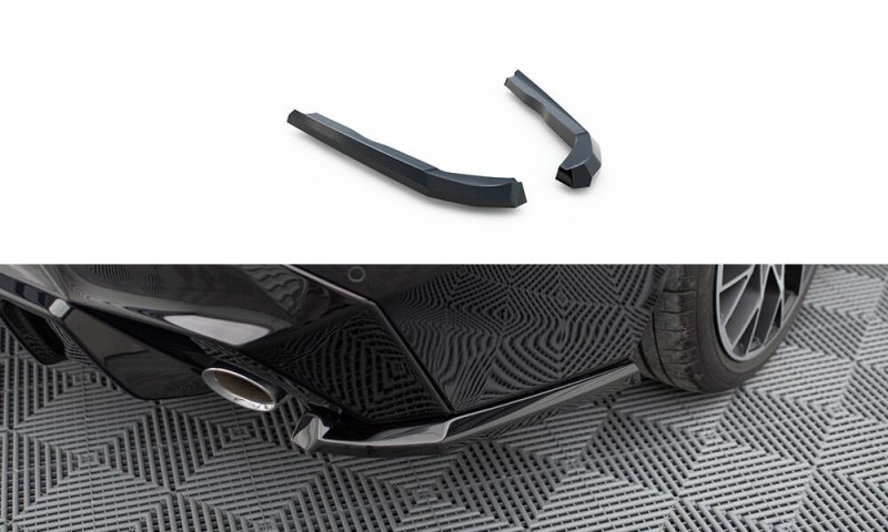 Maxton Heck Ansatz Flaps Diffusor V.3 BMW 2 G42 schwarz Hochglanz BM-2-G42-RSD3-G