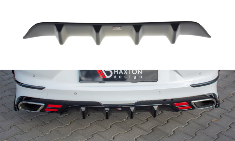 Maxton Diffusor Heck Ansatz für Kia ProCeed GT Mk 3 schwarz Hochglanz KI-CE-3-PRO-GT-RS1-G