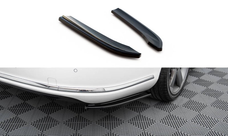 Maxton Heck Ansatz Flaps Diffusor VW Passat Variant B7 schwarz Hochglanz VW-PA-B7-VA-RSD1-G