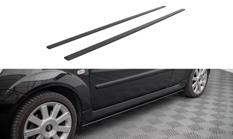 Maxton Street Pro Seitenschweller Ansatz für Ford Fiesta ST Mk6 FOFI6STCNC-SD1B