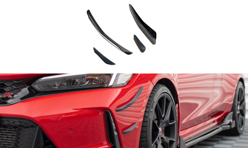 Maxton Stoßstangenflügel vorne (Canards) Honda Civic Type-R Mk 11 HO-CI-11-TYPE-R-CAN1