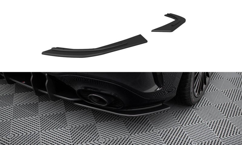 Maxton Street Pro Heck Ansatz Flaps Diffusor Mercedes-AMG A35 Hatchback W177 MEA177F35CNC-RSD1B