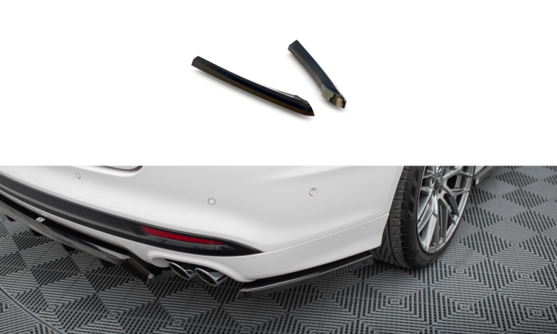 Maxton Heck Ansatz Flaps Diffusor Ford Mondeo Sport Mk5 Facelift / Fusion Sport Mk2 Facelift schwarz Hochglanz FO-MO-5F-SPORT-RSD1-G