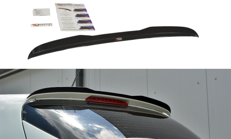 Maxton Spoiler CAP für Fiat Bravo Mk2 Sport  schwarz Hochglanz FI-BR-2-SPORT-CAP1-G