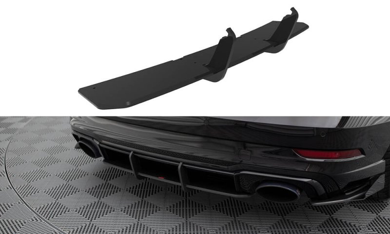Maxton Street Pro Heckschürze V.1 Audi RS3 Limousine 8V Facelift AURS38VFSCNC-RS1B