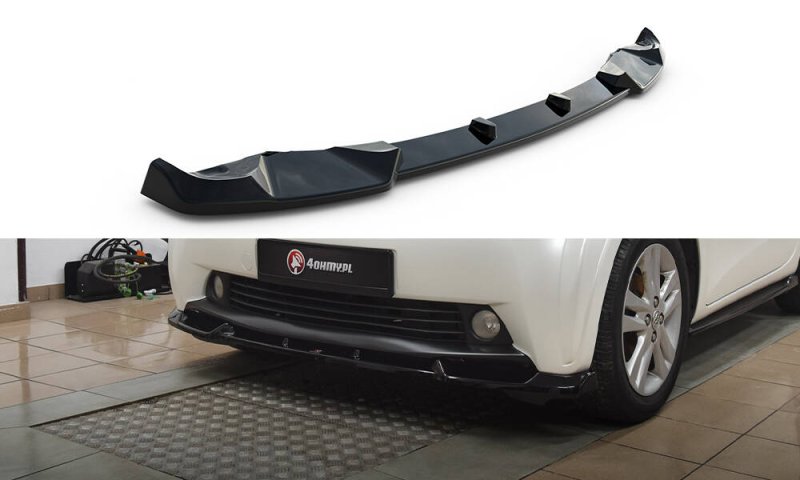 Maxton Front Ansatz Toyota IQ schwarz Hochglanz TO-IQ-1-FD1-G