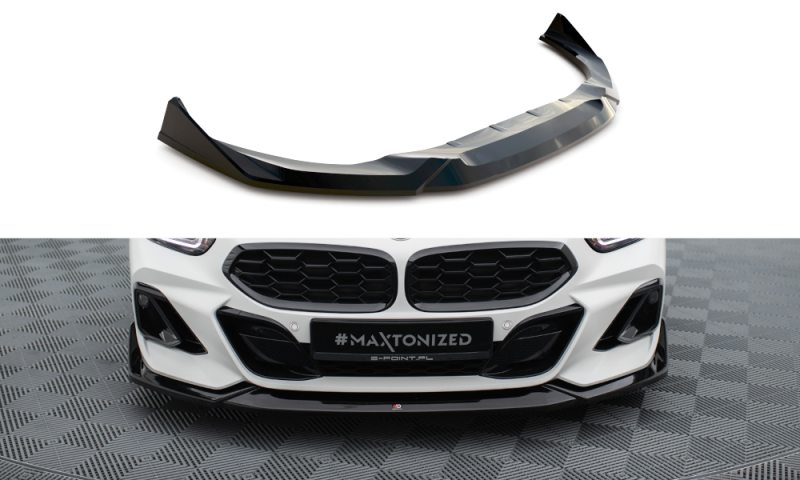 Maxton Front Ansatz V.3 BMW Z4 M40i / M-Paket G29 Facelift schwarz Hochglanz BM-Z4-29F-M-FD1-G