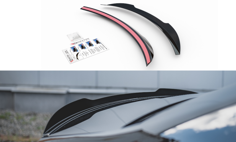 Maxton Spoiler CAP für Mercedes-Benz CLS AMG-Line C257  schwarz Hochglanz ME-CLS-257-AMGLINE-CAP1-G