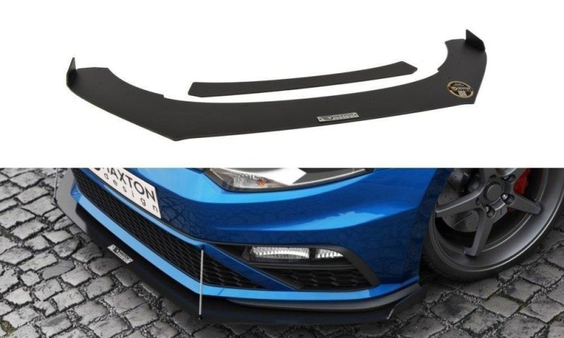 Maxton Racing Front Ansatz für VW Polo 6R GTI Facelift mit Wings VW-PO-5F-GTI-CNC-FD2