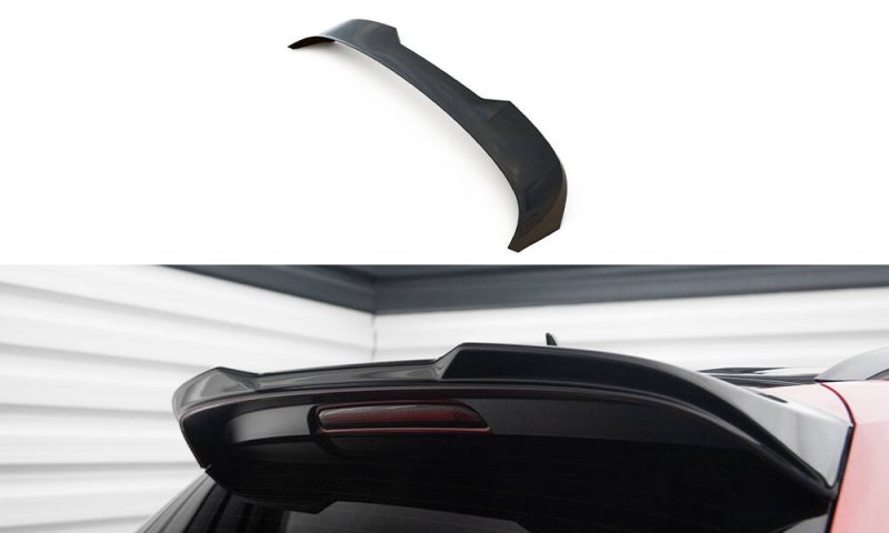 Maxton Spoiler CAP Abrisskante 3D Seat Tarraco FR Mk1 schwarz Hochglanz SE-TA-1-FR-CAP1-G