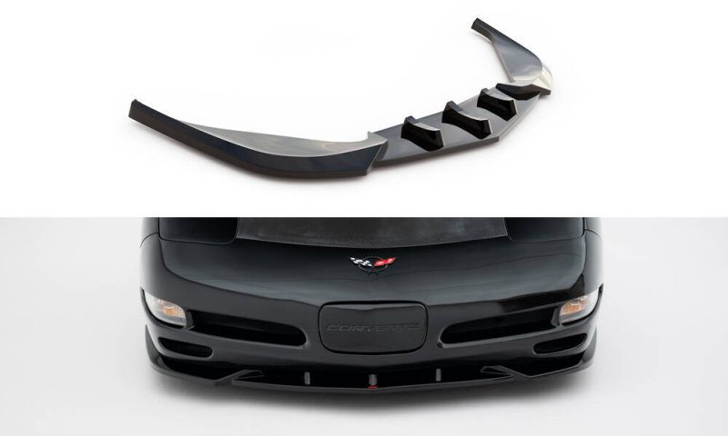 Maxton Front Ansatz Chevrolet Corvette C5 schwarz Hochglanz CH-CO-C5-FD1-G