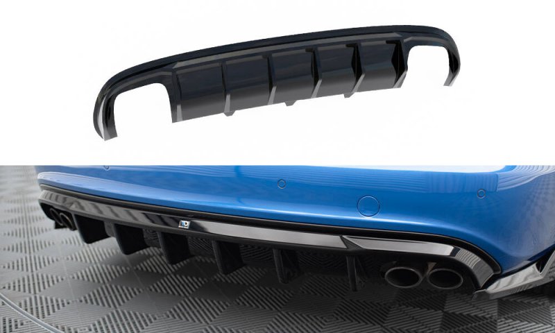 Maxton Diffusor Heck Ansatz Audi S4 Limousine / Avant B8 AU-S4-B8-RS1GOO_OO