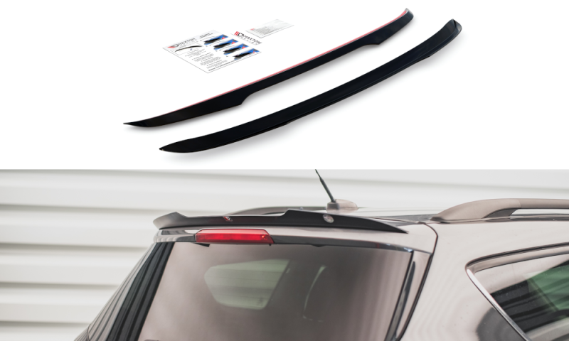 Maxton Spoiler CAP für Ford Escape Mk3 schwarz Hochglanz FO-ES-3-CAP1-G