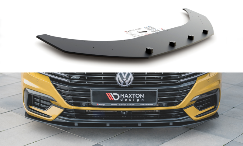 Maxton Racing Front Ansatz für passend für Volkswagen Arteon R-Line VWAR1RLINECNC-FD1B