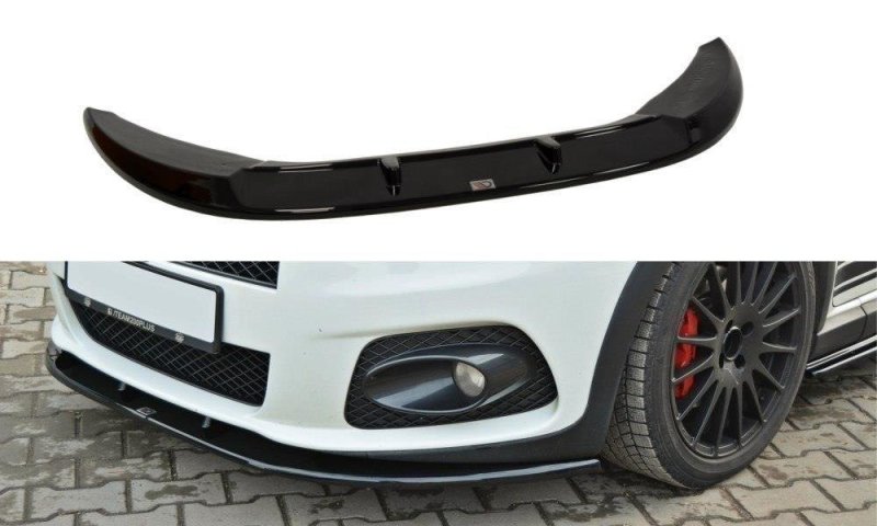 Maxton Front Ansatz V.2 für FIAT GRANDE PUNTO ABARTH schwarz Hochglanz FI-GP-ABARTH-FD2-G