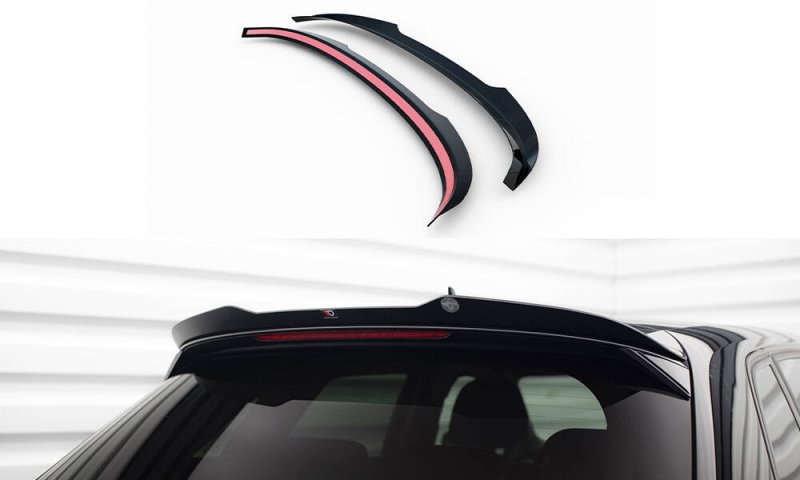 Maxton Spoiler CAP Abrisskante Audi A3 Sportback 8V Facelift schwarz Hochglanz AU-A3-3F-SB-CAP1-G