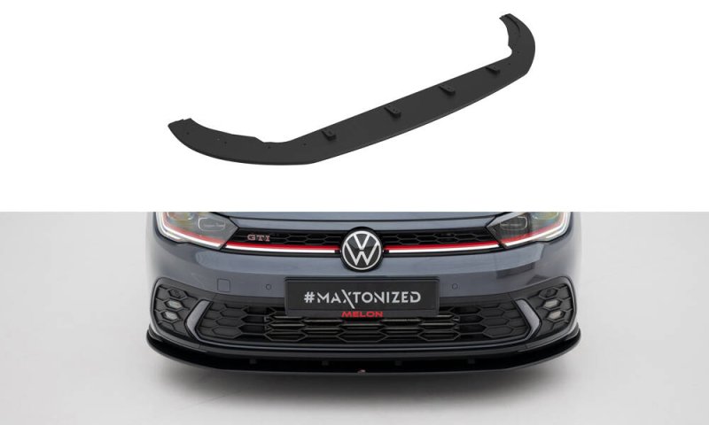 Maxton Street Pro Front Ansatz VW Polo AW GTI Facelift VWPO6FGTICNC-FD1B