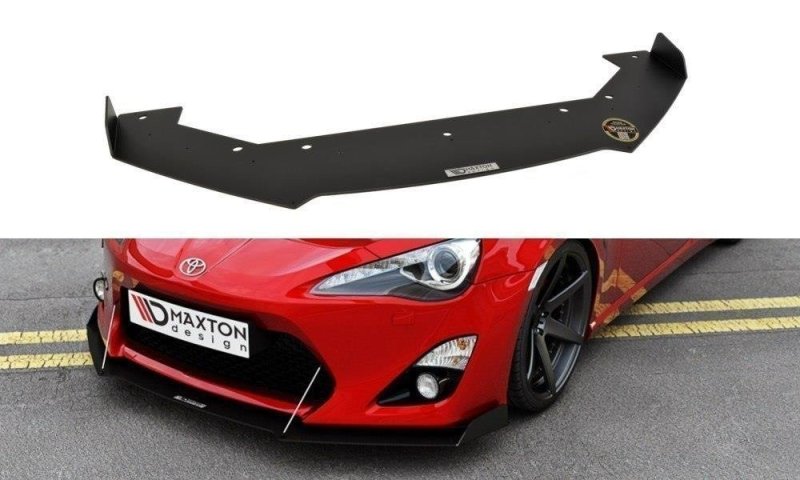 Maxton Racing Front Ansatz für TOYOTA GT86 mit Wings TO-GT86-1-CNC-FD2