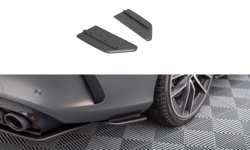 Maxton Street Pro Heck Ansatz Flaps Diffusor Mercedes-AMG C43 Coupe / Cabrio C205 Facelift / A205 Facelift MEC205F43CCNC-RSD1B