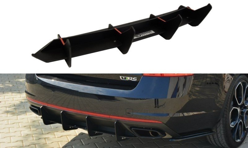 Maxton Heckschürze für Skoda Octavia RS Mk3 / Mk3 FL Hatchback / Kombi SK-OC-3/3F-RS-CNC-RS1